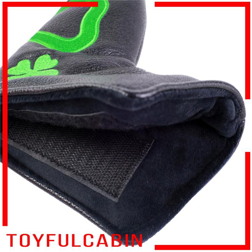 Vỏ Bọc Đầu Gậy Đánh Golf Bằng PU Màu Đen Thay Thế Tiện Dụng