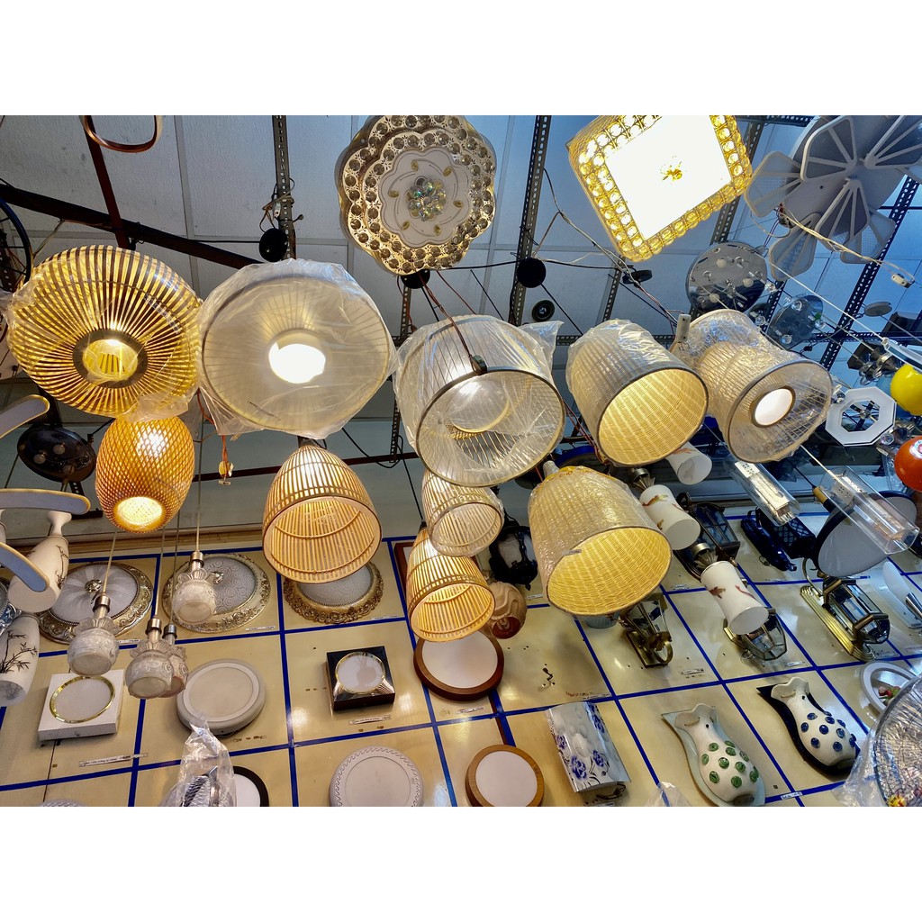 ĐÈN THẢ MÂY TRE TRANG TRÍ
