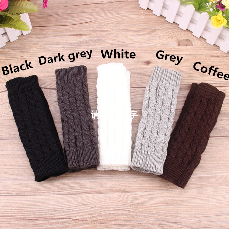 Găng Tay Dài Hở Ngón Giữ Ấm Thời Trang Unisex