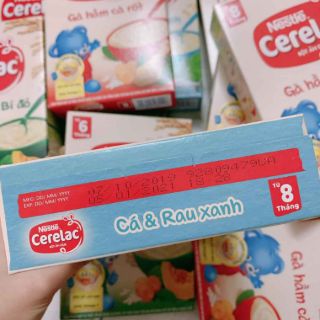 Bột ăn dặm Nestle cho bé 8m