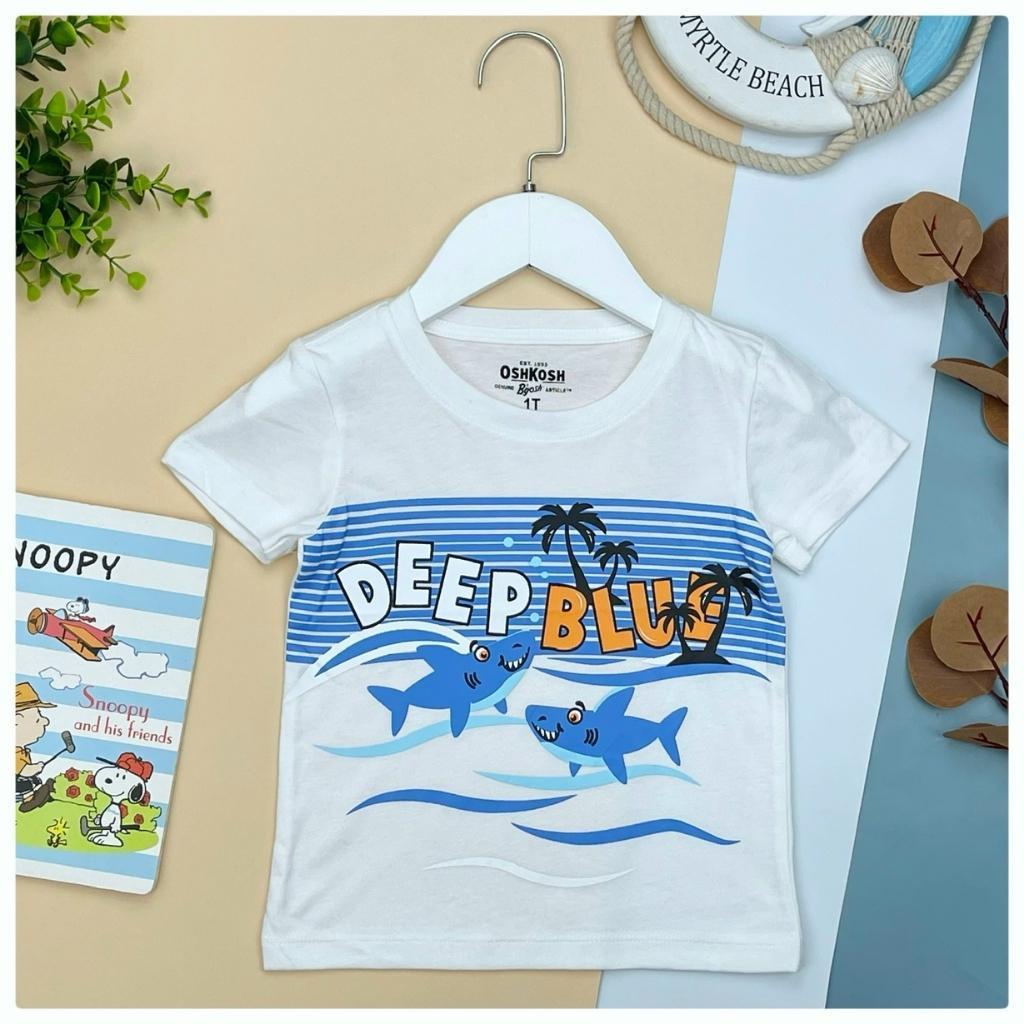 Áo thun cộc tay bé trai size 1-7 tuổi, áo phông cho bé trai chất cotton mềm mát có nhiều màu, size 1-7 tuổi - SUNKIDS1