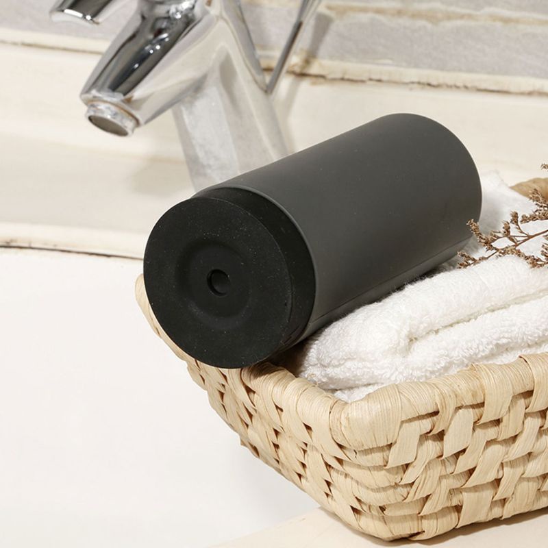 Chai Silicone Đựng Dầu Gội / Mỹ Phẩm Du Lịch Tiện Lợi (Xám / 240)