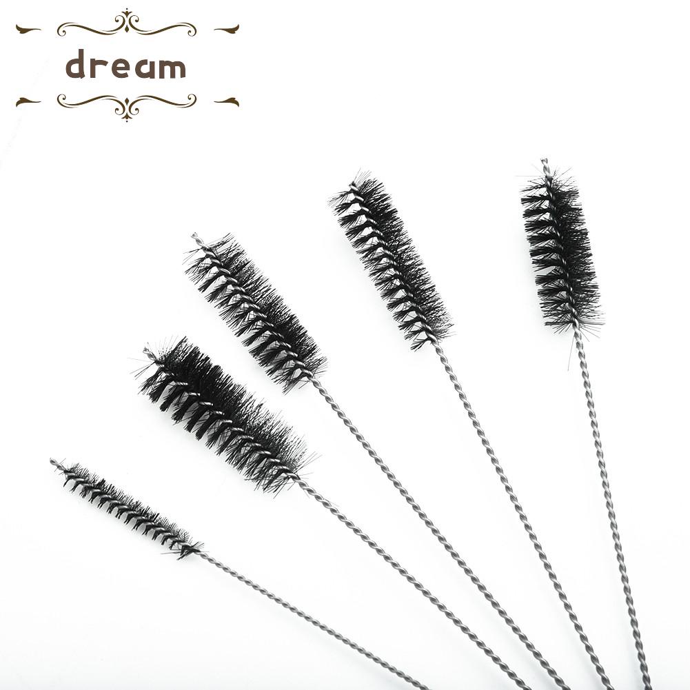 【DREAMLIFE】5pcs Round Pipe Cleaning Wire Bores Stainless Steel Tool Rotary Brushes Cleaner