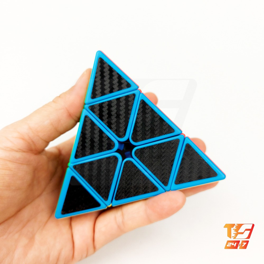 Khối Rubik Pyramid Carbon MoYu MeiLong - Đồ Chơi Rubic Cacbon Kim Tự Tháp, Hình Chóp Tam Giác Đều