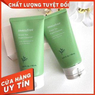 Sữa rửa mặt trà xanh innisfree green tea cleansing foam 150ml- mẫu mới