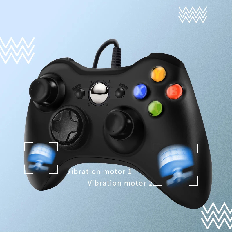 [rogoldVN]USB Wired Gamepad Joystick Official Microsoft PC Controller For Windows 7 8 10