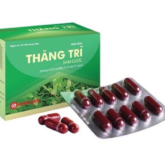 THĂNG TRĨ [Hộp 50 viên] - Phòng và hỗ trị trĩ nội, trĩ ngoại [thăng trĩ nam dược]