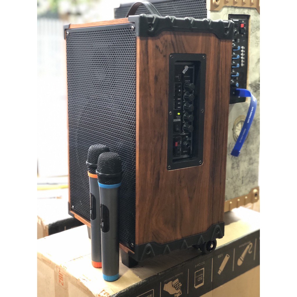 Loa Kéo Karaoke Bluetooth Zansong S8i Bass 2 Tấc - BH 6 Tháng