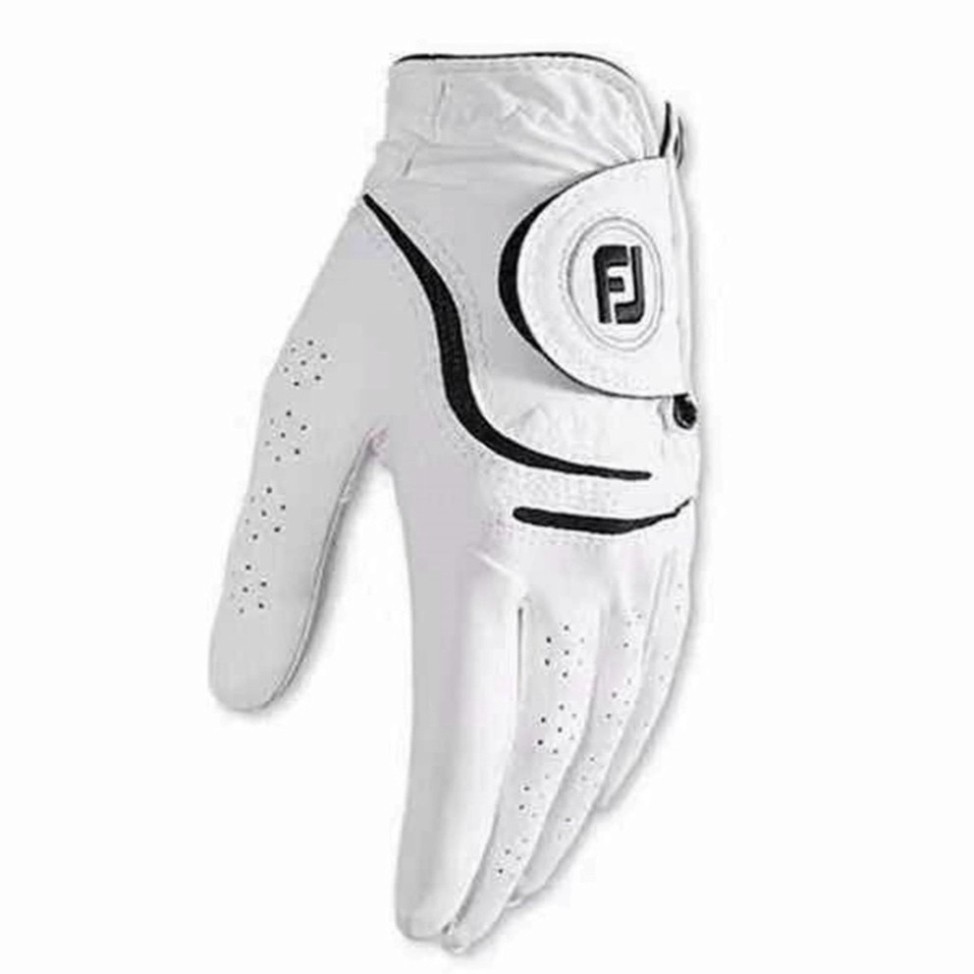 Găng tay da đánh golf FOOTJOY đủ 2 màu đen trắng (1 chiếc) [ GOLF GIÁ SỈ ]