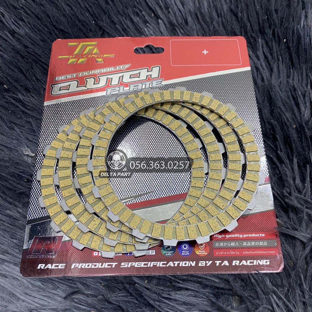 Combo bố nồi + lá sắt, lá nhôm cho exciter 135, 150, winner, sonic wave dream future neo raider FX TA RACING