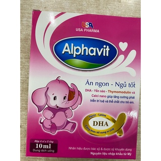 Alphavit Ăn Ngon Ngủ Tốt | Giúp bổ sung vitamin và khoáng chất, phát triển trí tuệ và thể chất cho bé Anphavit