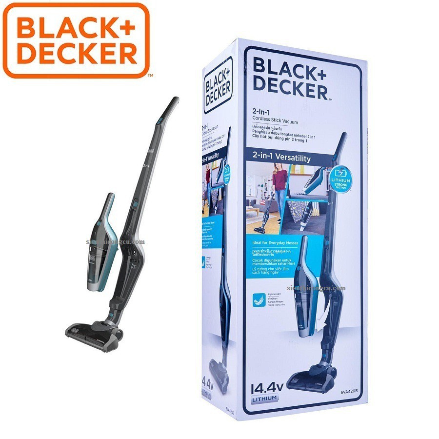 Máy hút bụi cầm tay pin sạc 2in1 Black + Decker CS1830B 18V