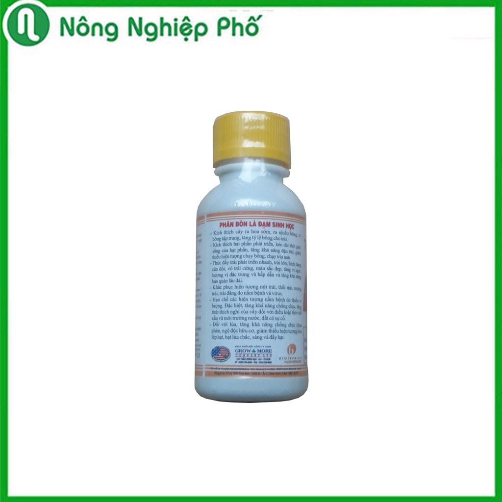Phân bón lá Terra Sorb Foliar siêu to lá, thúc đẩy cây trồng sinh trưởng - Chai 100ml