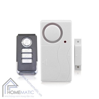 BÁO ĐỘNG CỬA MỞ CẢM BIẾN MÁ TỪ CÓ REMOTE KS-SF03R