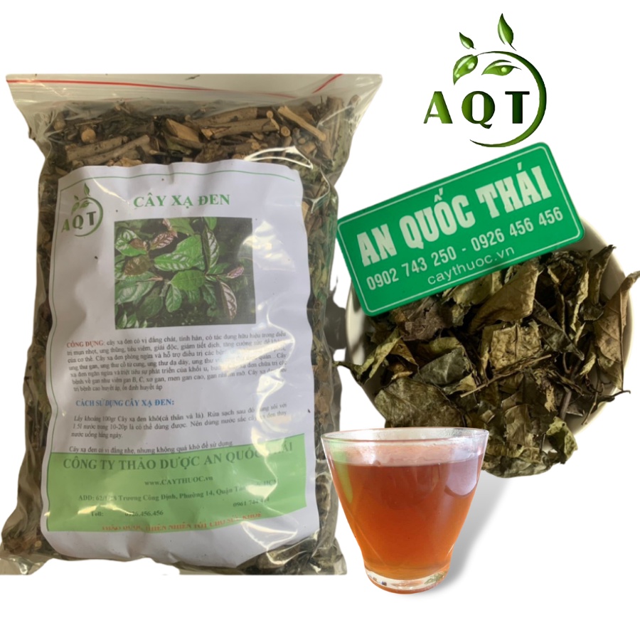 Cây Xạ Đen Hòa Bình 1kg Ngừa Bệnh Gan, Thân, Lá Xạ Đen Hòa Bình Hỗ Trợ Người Ung Thư Gan