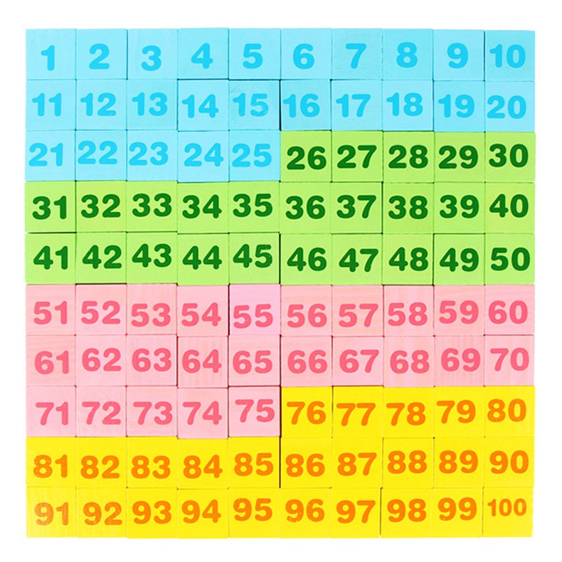 Đồ Chơi Gỗ Domino Học Toán, Bộ Đồ Chơi Domino Xếp Hình, Đồ Chơi Domino Học Toán 300 Chi Tiết.