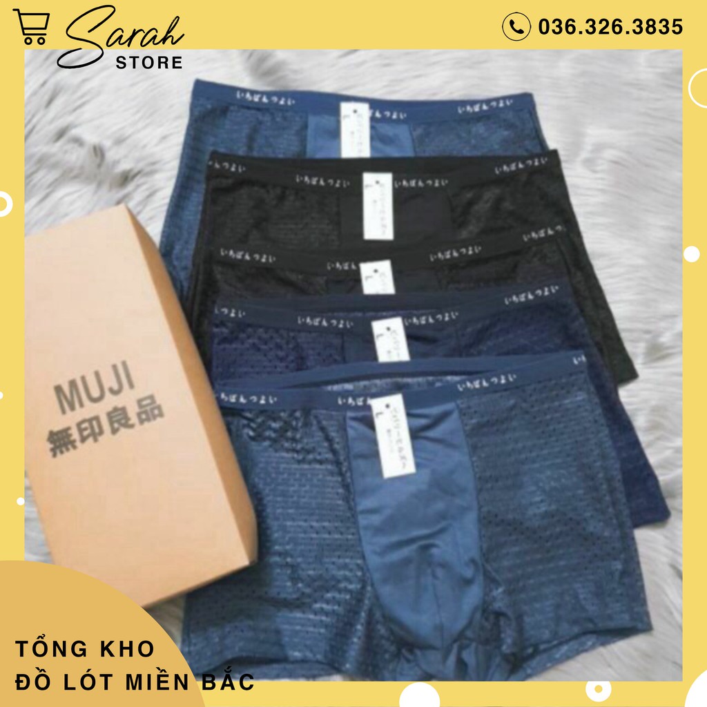 Hộp 5 Sịp Đùi Nam Thông Hơi