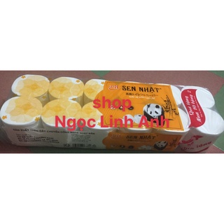 Giấy vệ sinh cao cấp Sen Nhật 10 cuộn (tặng 2 cuộn)