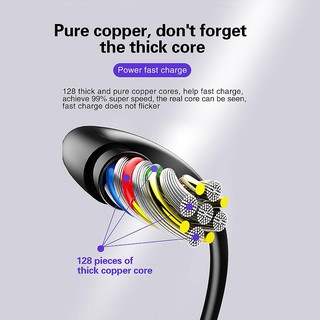 Cáp sạc nhanh USB Type C 90 độ 5A 1m/1.5m/2m/3m