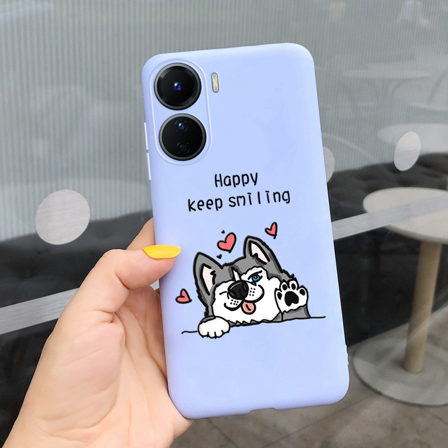 Ốp Điện Thoại Silicon Mỏng Họa Tiết Phi Hành Gia Cho Vivo Y16 2022 Y16 Y 16 4G