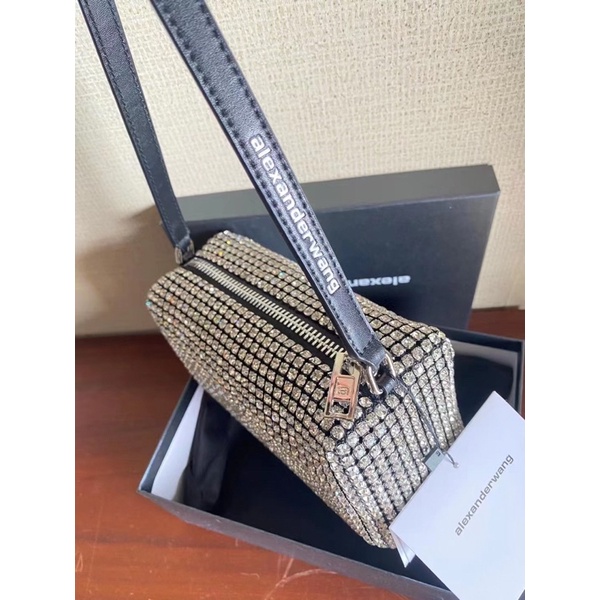 Túi kẹp nách alexwang đính đá full box video shop quay