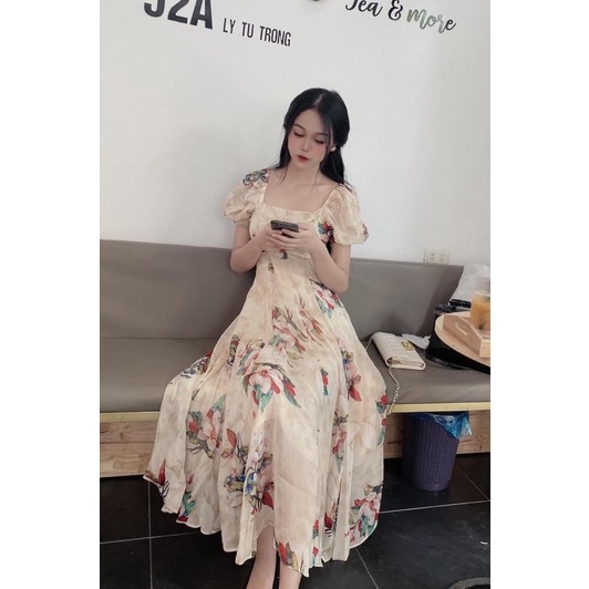 Váy hoa be siêu xinh