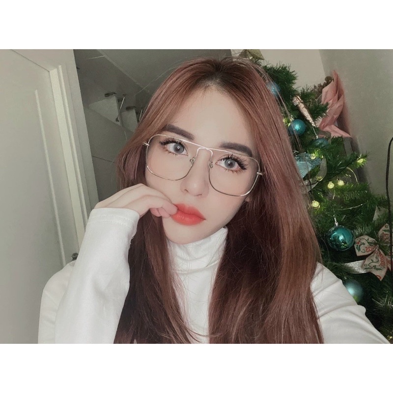Kính giả cận unisex gọng kim loại xoắn 𝐌𝐒𝐊𝐇𝐍𝟎𝟏