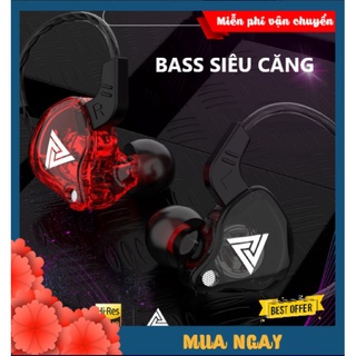 Tai nghe chống ồn qkz ak6 pro bass siêu khủng, âm thanh cực đỉnh, nghe nhạc chơi game đỉnh cao, xsmart