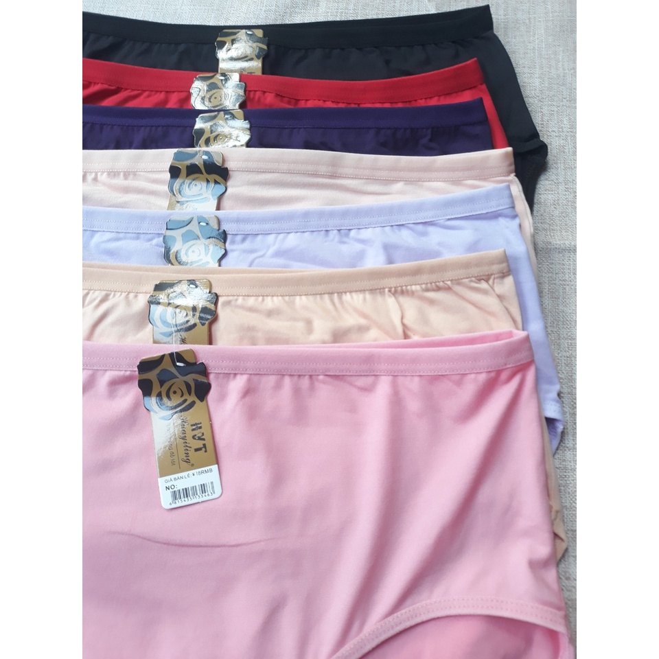 Quần Lót nữ  3081 CẠP CAO big size 3XL  4XL cho người béo mập Bà bầu bà già trung niên TỪ 60KG ĐẾN 90kg | BigBuy360 - bigbuy360.vn