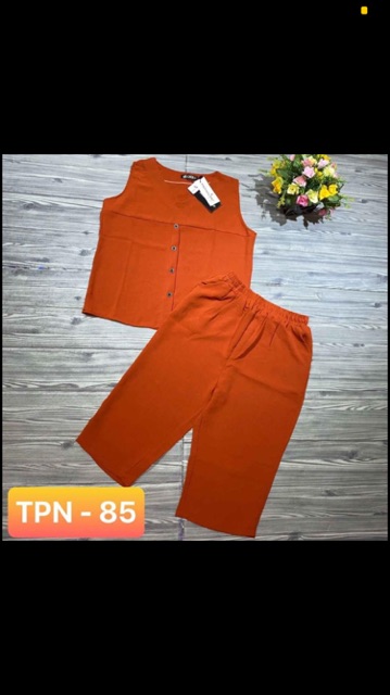 [ ảnh thật ] bộ đũi lụa 5 khuy 4 màu | BigBuy360 - bigbuy360.vn