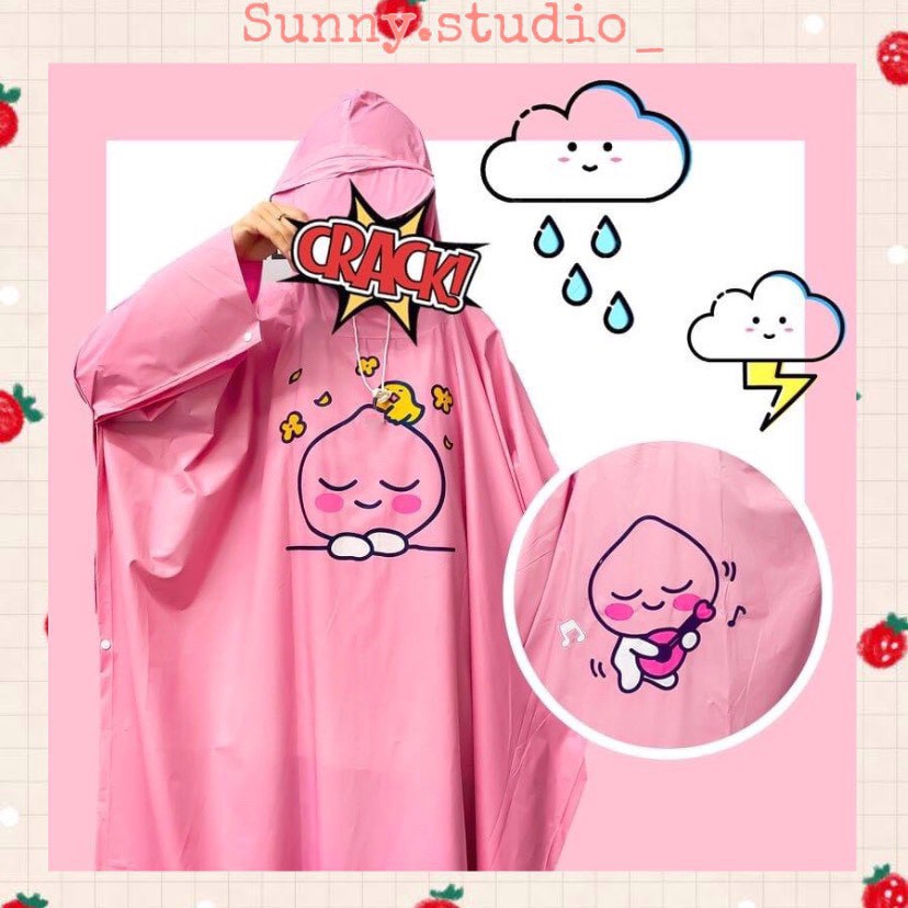 🎀HÌNH MỚI VỀ 🎀 Nắng Có Mũ, MƯA CÓ ÁO MƯA SUNNY🎀 Áo Mưa Nhựa PVC Cao Cấp Độc Quyền Style Hàn Quốc - MADE BY SUNNY