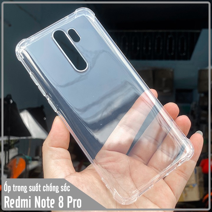 Ốp lưng Xiaomi Redmi Note 8 Pro - Redmi Note 8 chống sốc full 4 góc bảo vệ điện thoại tuyệt đối ( loại dày )