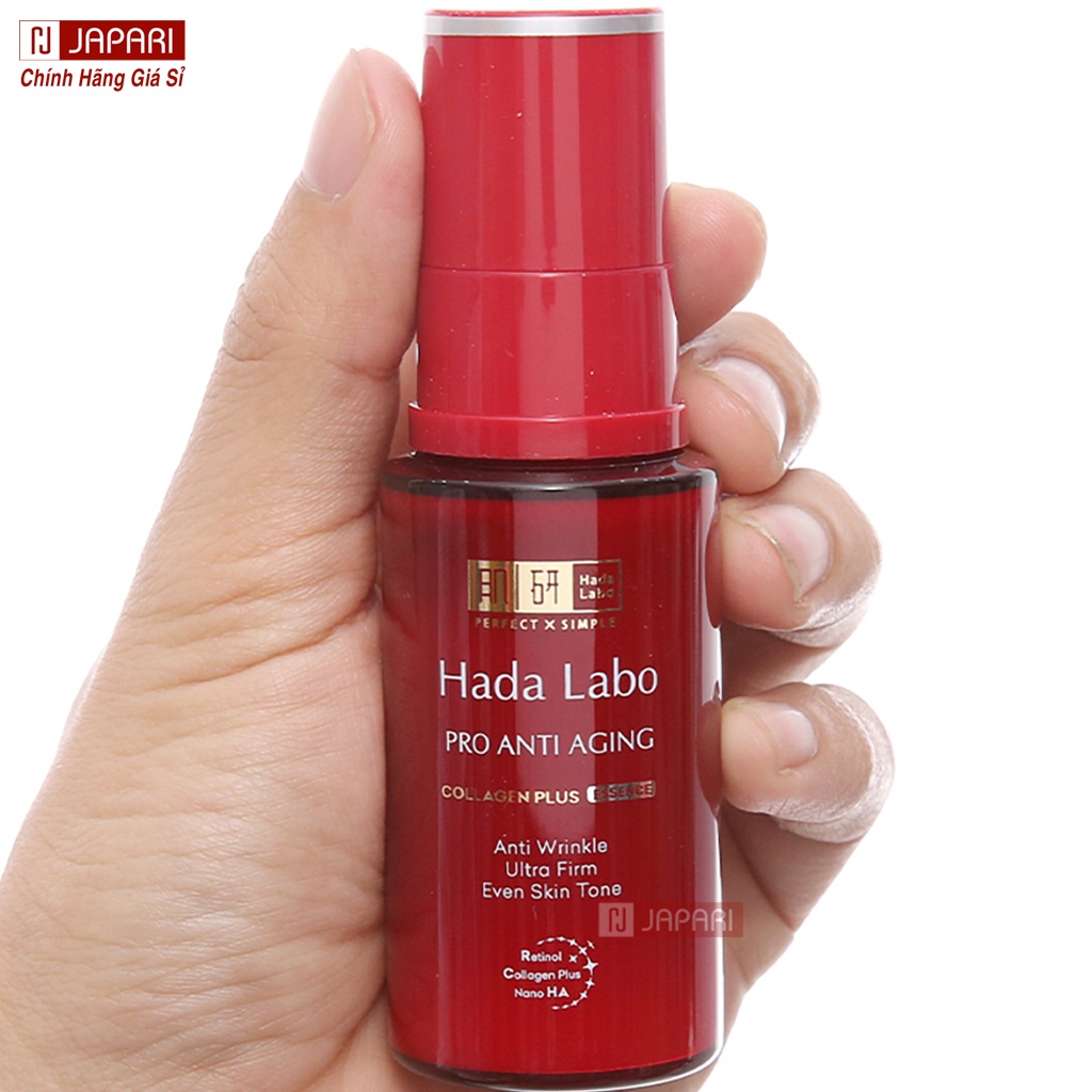 Tinh Chất Hada Labo Dưỡng Trắng Da và Chống Lão Hoá CHÍNH HÃNG Màu Xanh Đỏ - Essence Hadalabo Skincare Dưỡng Da Japari