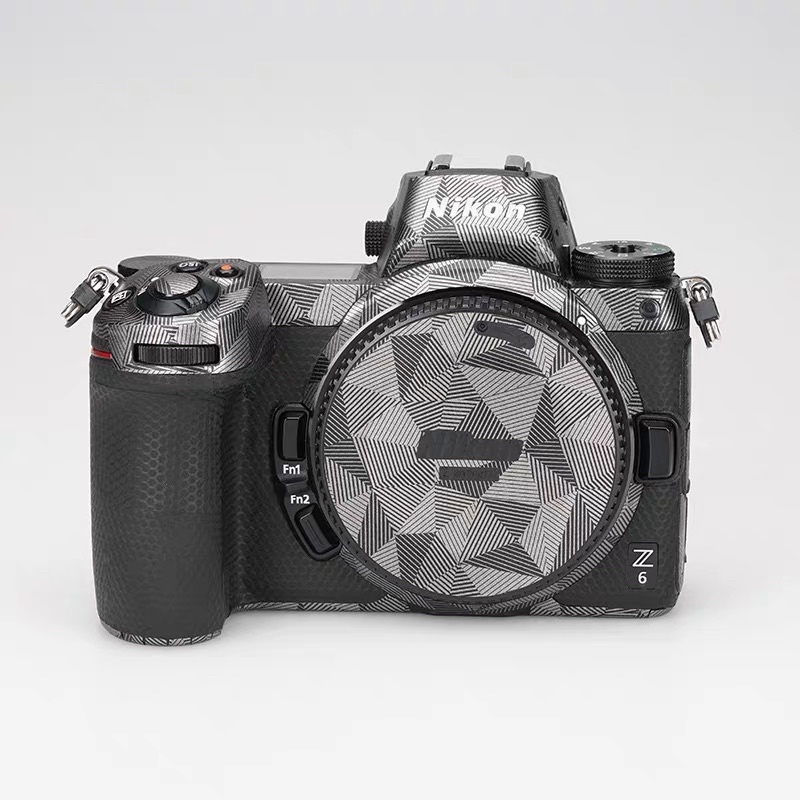 Miếng Dán Skin Máy Ảnh 3M - Mẫu nordic titan vân nổi - Cho máy ảnh Nikon Z50/ Z5/ Z6/ Z7...