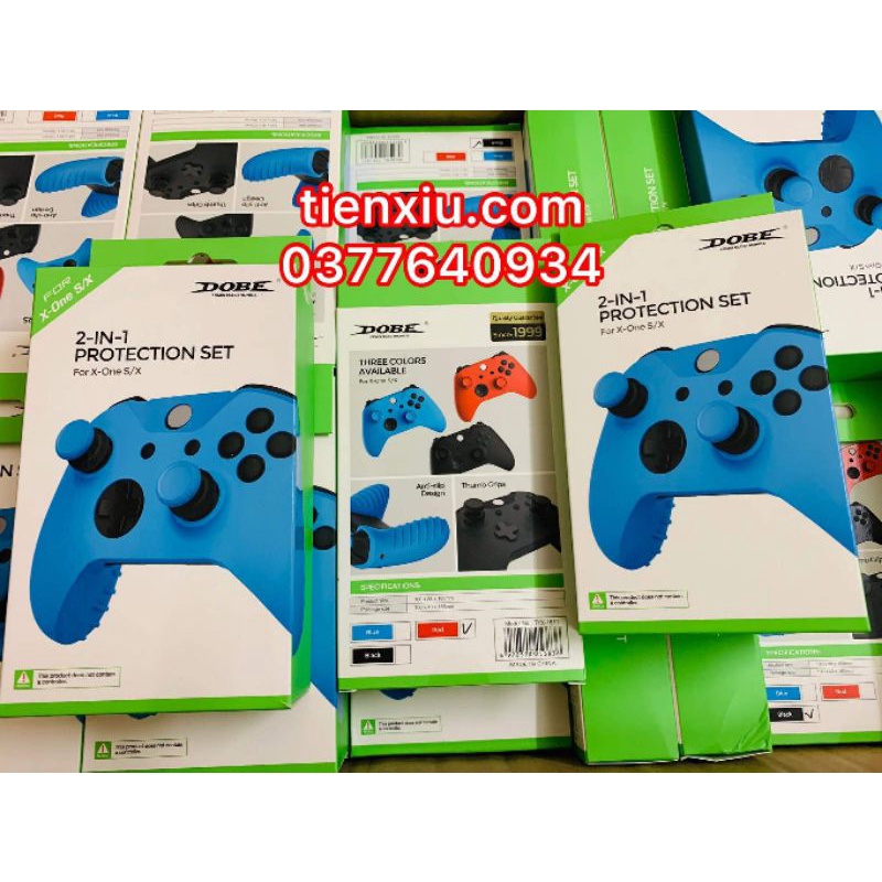 (tiến xíu) bao Silicon tay cầm Xbox One X xbox one S bao mềm bảo vệ tay cầm game đủ mầu