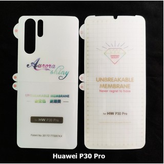 Bộ dán chống xước màn hình và dán mặt lưng huawei p30 pro