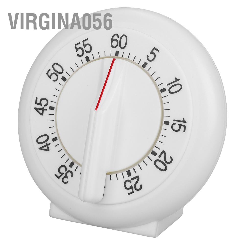 Virgina056 60 Minutes Round Shape Timer Kitchen Cooking Ring Mechanical Counter Alarm Clock