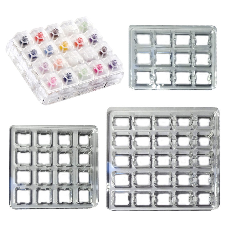 Đế Acrylic Trong Suốt Dùng Để Kiểm Tra Bàn Phím Cherry Mx