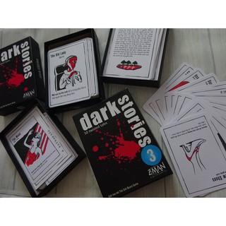 COMBO 3 BỘ DARK STORIES VIỆT HÓA