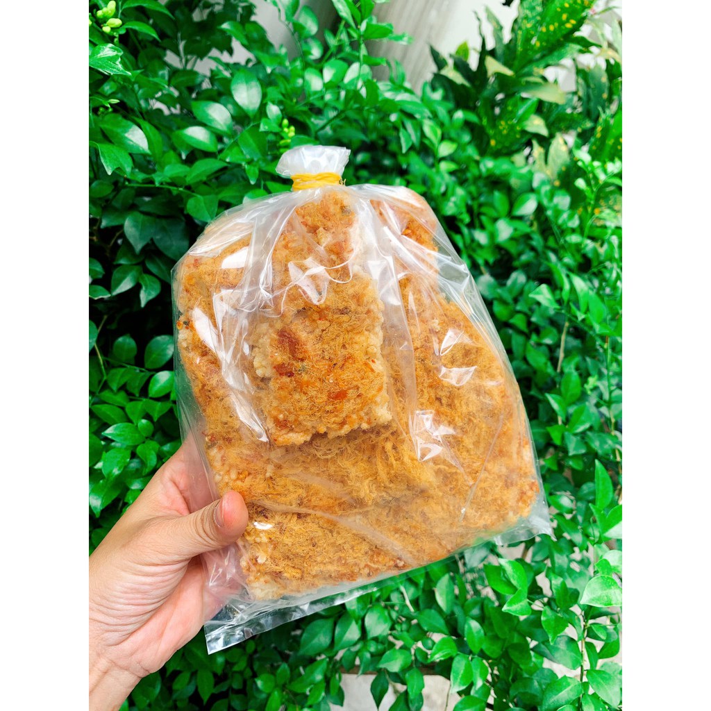 Cơm cháy sốt mắm chà bông