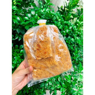 Cơm cháy sốt mắm chà bông