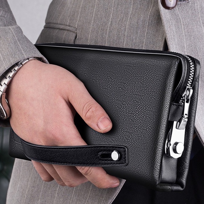 Ví Da Mềm Có Khóa Mã Số Dành Cho Nam