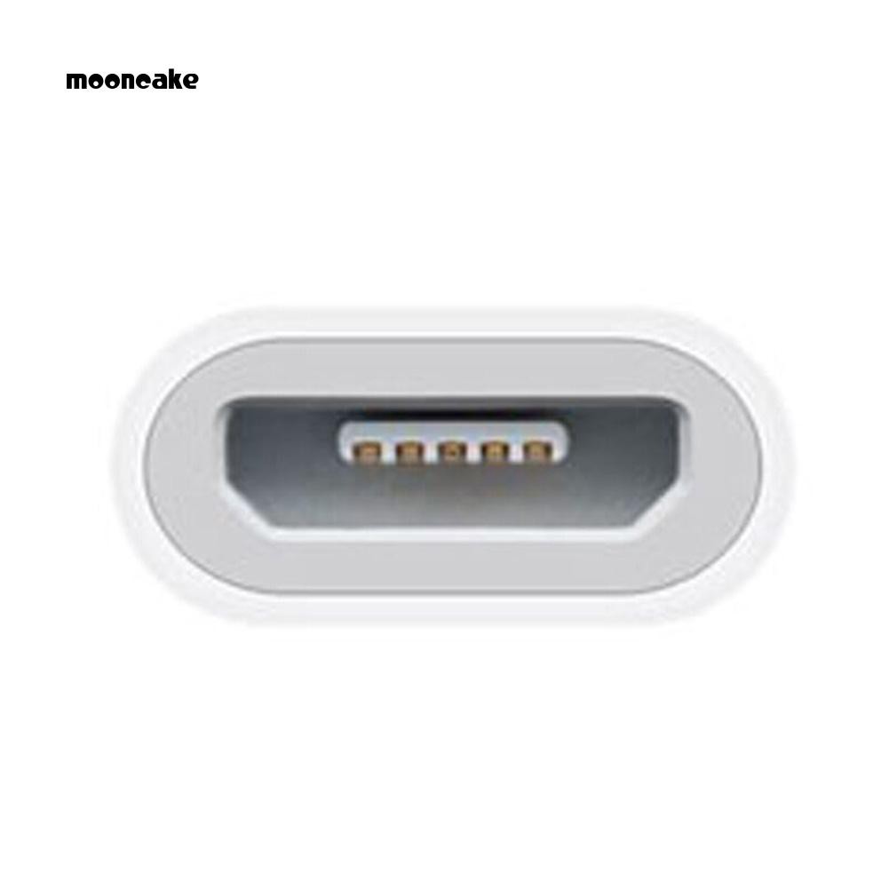 Cáp chuyển đổi dữ liệu hình mặt trăng cho iPhone sang Android Micro USB