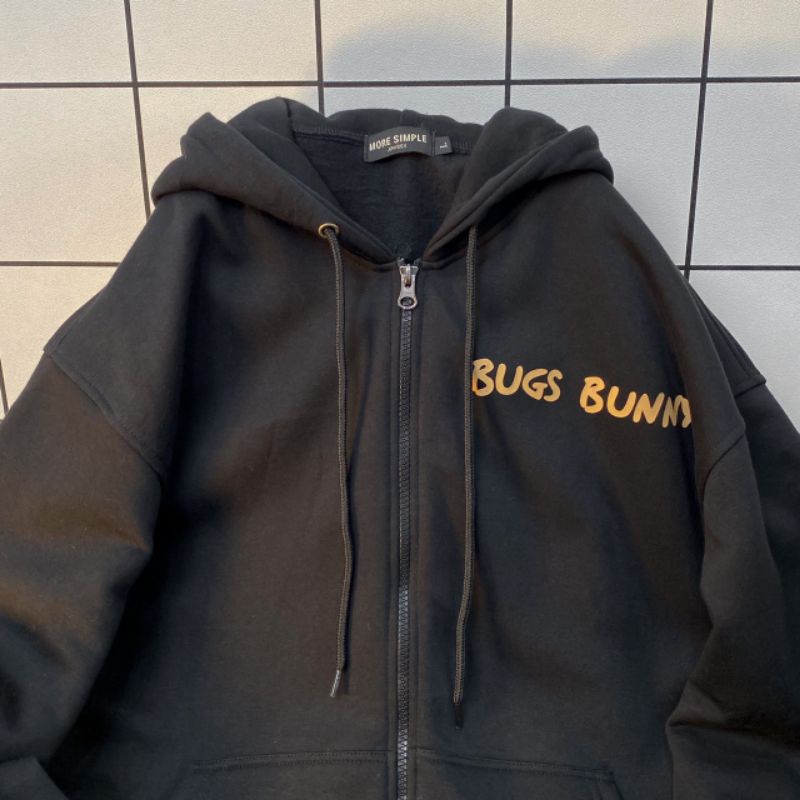 Áo Khoác Hoodie Form Rộng Phối Zip Unisex FUNKY Vải Nỉ Bông Dày Dặn Caunisex | BigBuy360 - bigbuy360.vn