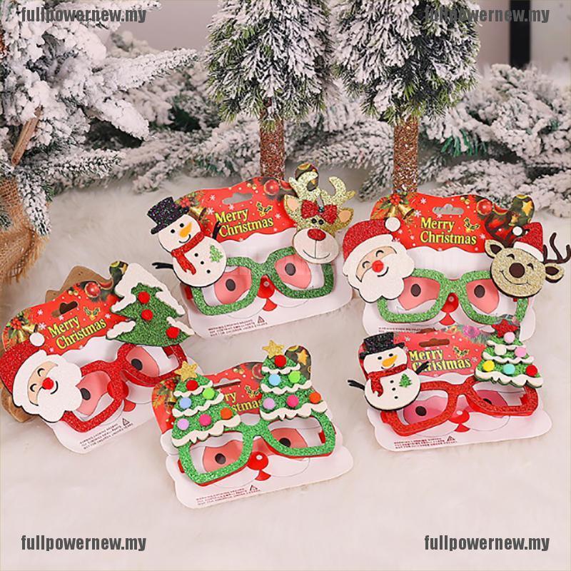 Mắt Kính Hóa Trang Ông Già Noel Dễ Thương