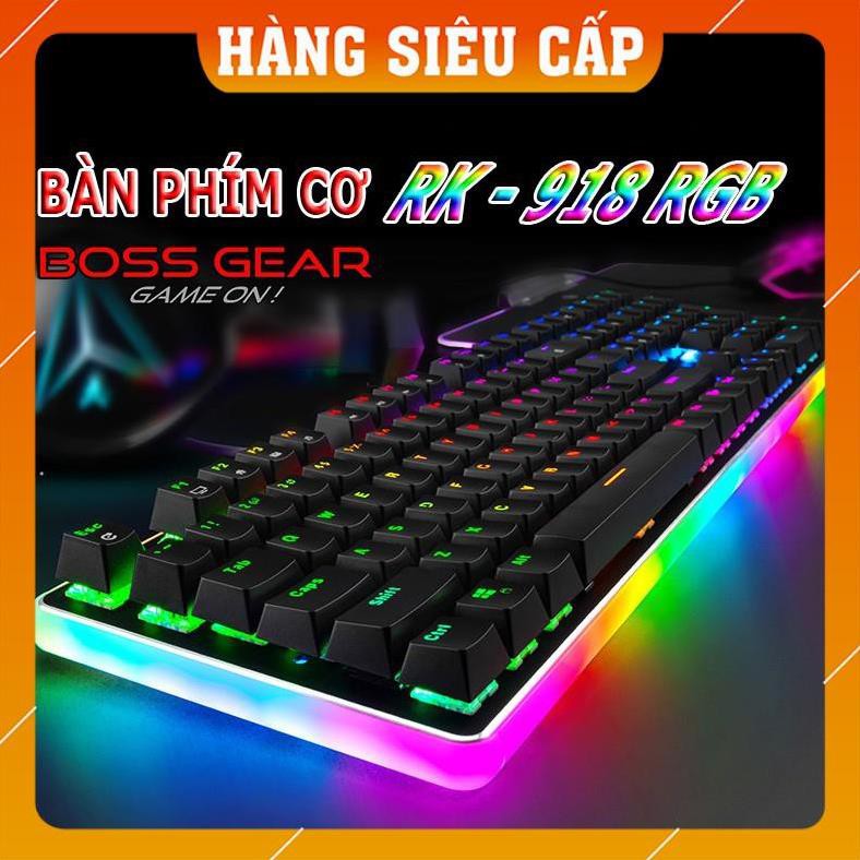 Ban phim co 💓FREESHIP💓 Bảo hành 1 năm  Bàn Phím máy tính chính hãng led RGB.
