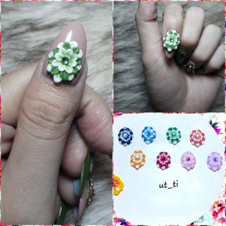 Hoa bột nail 3 tầng