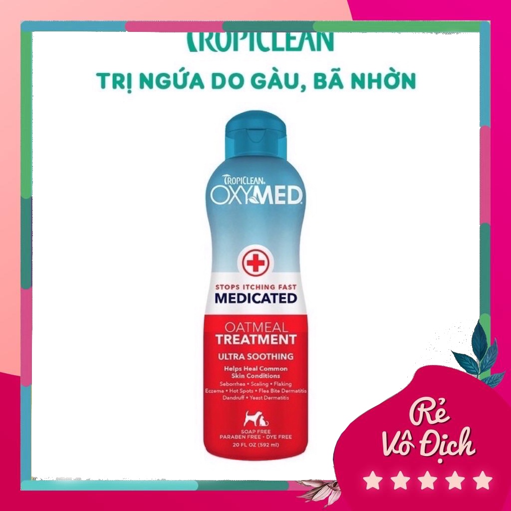 [Cực hiệu quả] Sữa tắm Hàn Quốc Prunus Micochlodine 200ml/Dầu ủ đặc trị viêm da vảy gàu giảm ngứa chó mèo Oxymed