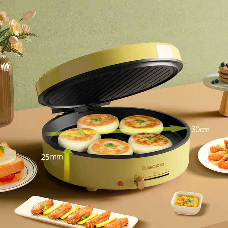 KAIMEIDI Electric cake stall household double-sided heating pancake machine non-stick pancake pan deepens and increases