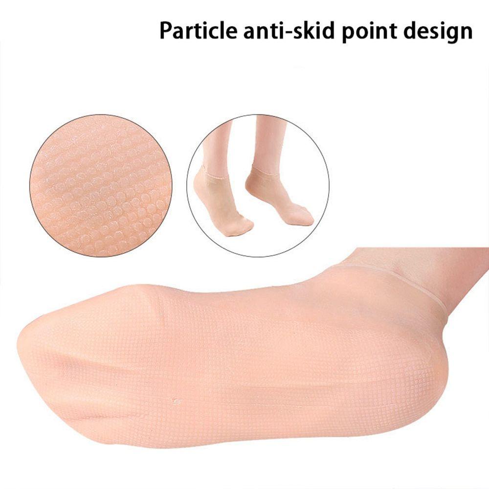 AROMA Vớ Silicone Mềm Thoáng Khí Bảo Vệ Chân Chống Nứt Nẻ